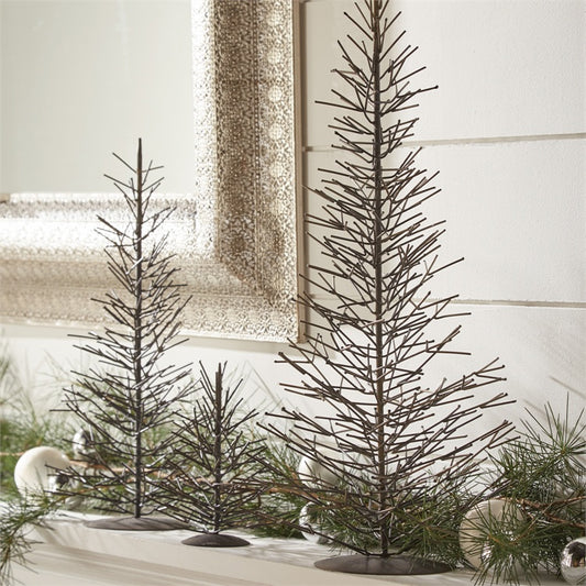METAL TREE DECO LG
