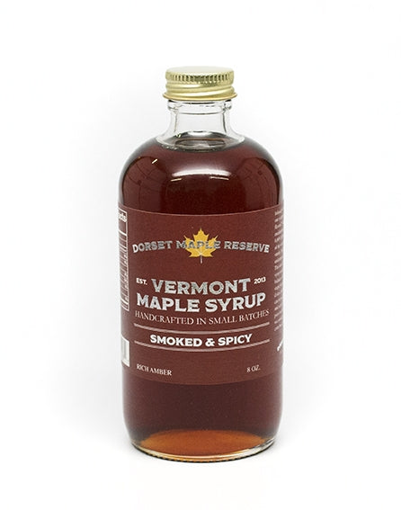 VERMONT MAPLE SYRUP SMOKED & SPICY 8 OZ