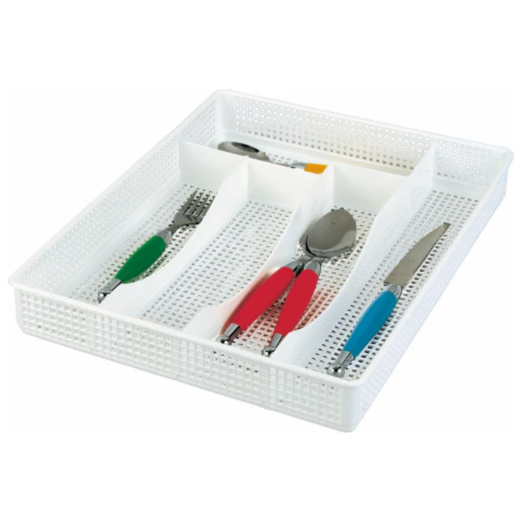 DRAWER ORGANIZER WHITE LRG