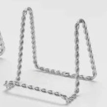 DISPLAY EASEL CHROME 3"