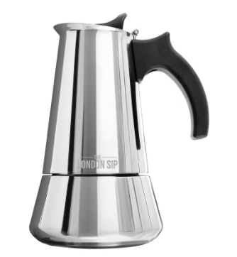 LONDON SIP STAINLESS ESPRESSO MAKER 3 CUP