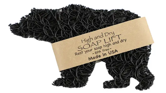 BEAR SOAP LIFT SOAP SAVER - BLACK