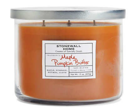 MAPLE PUMPKIN BUTTER CANDLE 15 OZ