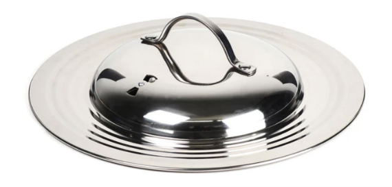 UNIVERSAL STAINLESS STEEL LID 7"-12"
