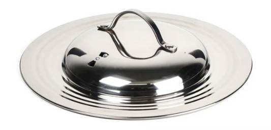 UNIVERSAL STAINLESS STEEL LID 7"-12"