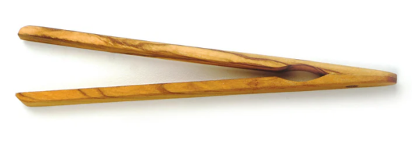 OLIVEWOOD TOAST TONGS 6.75"