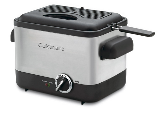 CUISINART COMPACT 2 QT DEEP FRYER