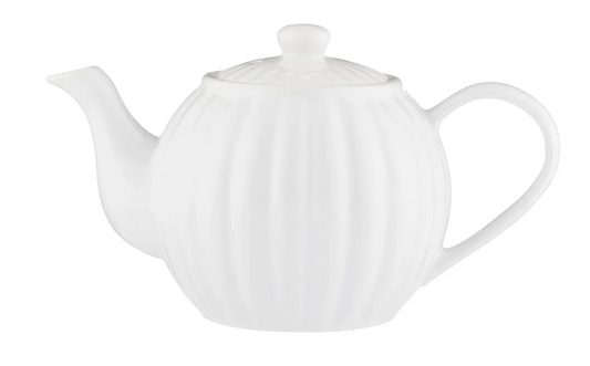 PRICE & KENSINGTON LUXE TEAPOT 6 CUP WHITE