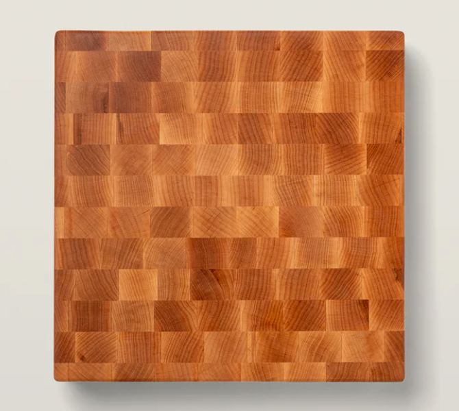 BOOS SQUARE MAPLE END GRAIN CHOPPING BLOCK 15"x15"x3"