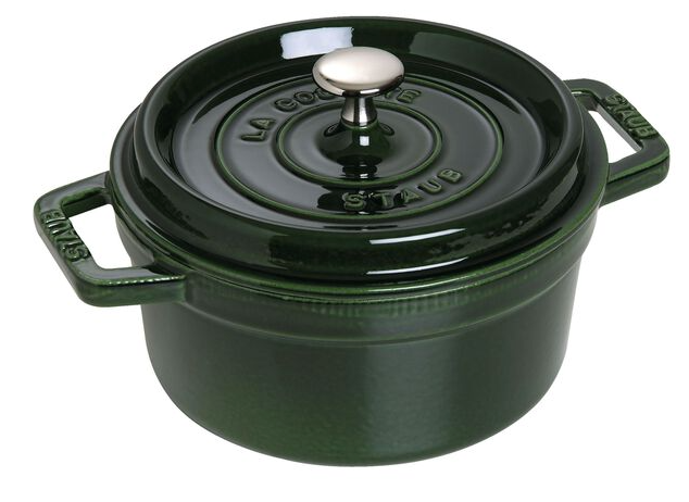 STAUB COCOTTE 2.75QT ROUND BASIL