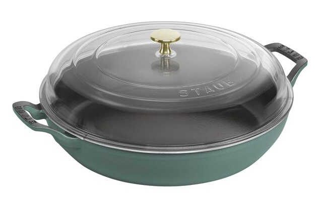 STAUB BRAISER 3.5 QT EUCAPLYPTUS