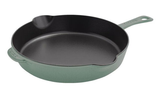 STAUB DEEP SKILLET 11" EUCAPLYPTUS