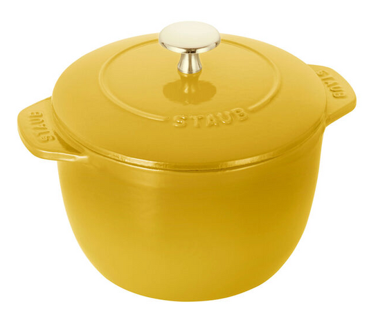 STAUB PETITE FRENCH OVEN 1.5 QT CITRON