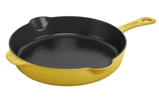 STAUB DEEP SKILLET 8" CITRON