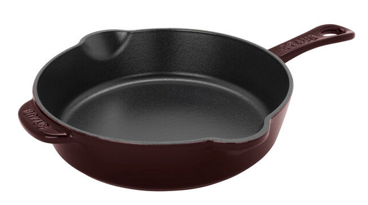 STAUB DEEP SKILLET 8" GRENADINE