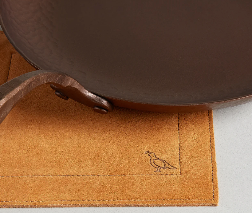 SMITHEY SUEDE POT HOLDER