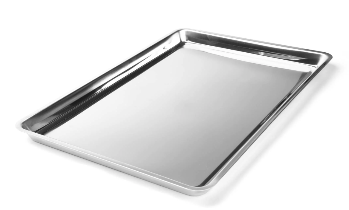 STAINLESS STEEL JELLY ROLL COOKIE SHEET