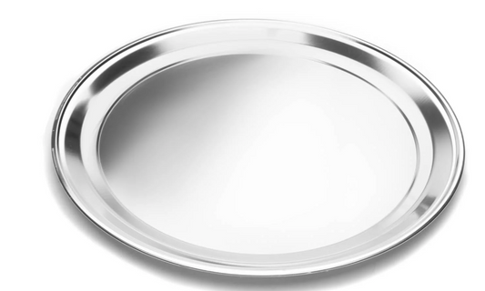 STAINLESS STEEL PIZZA PAN 16"
