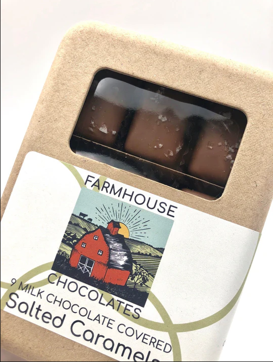 FARMHOUSE MILK CHOCOLATE SALTED CARAMEL 4 PCS