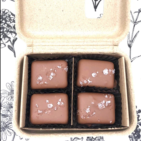 FARMHOUSE MILK CHOCOLATE SALTED CARAMEL 4 PCS