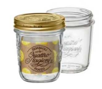 Quattro Stagioni Conical Jar Wide Mouth .32L / 10.75 oz