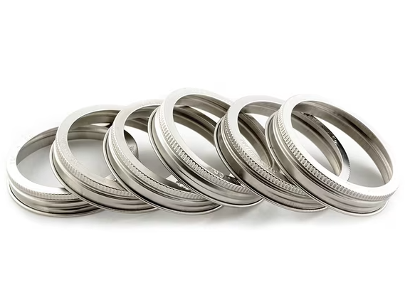 CANNING JAR RINGS REGULAR MOUTH SET/6