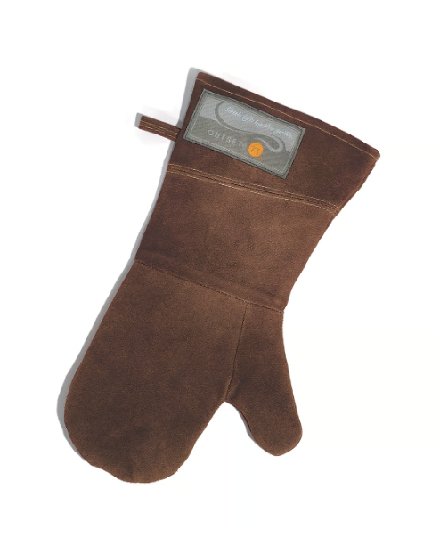 LEATHER GRILL MITT