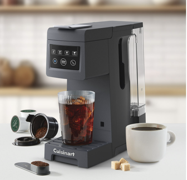 SINGLE CUP HOT & COLD BREW COFFEE MAKER