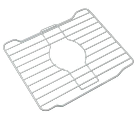 COATED STEEL SINK PROTECTOR WHITE SMALL