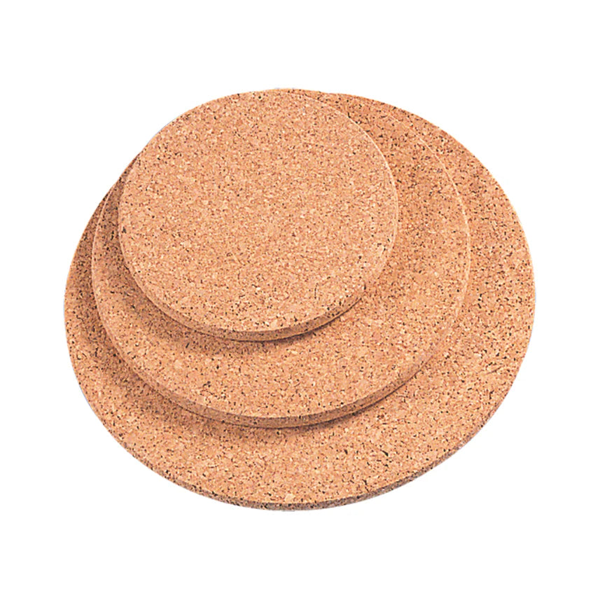 NATURAL CORK TRIVET 10"