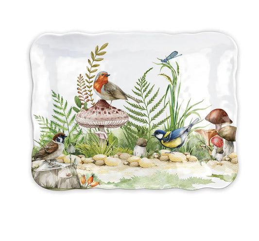 MDW MOSS & OAK MELAMINE COOKIE TRAY