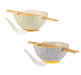 RICE & NOODLE BOWL W/CHOPSTICKS
