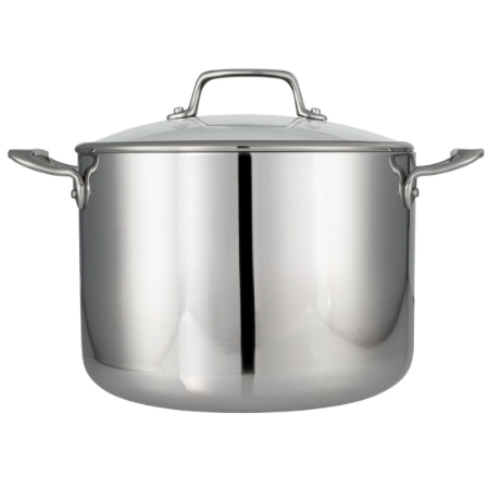GOURMET STAINLESS STOCK POT 8 QT