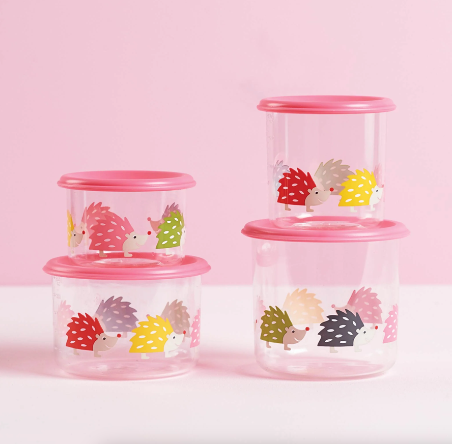 GOOD LUNCH SNACK SET 2LRG HEDGEHOG