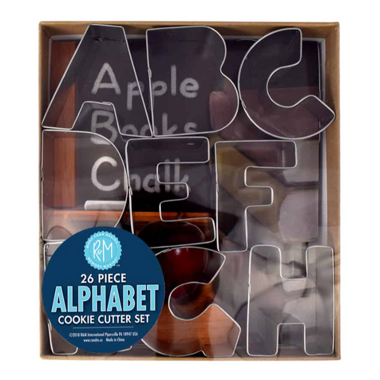 ALPHABET COOKIE CUTTER SET