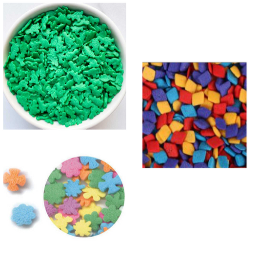 FUN SHAPED SPRINKLES - VARIETY