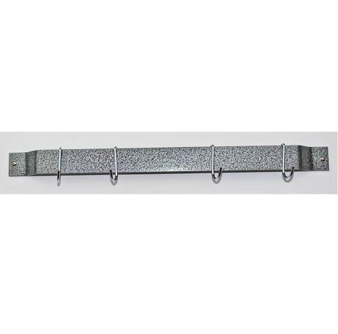 FINAL SALE - GOURMET 24 INCH BAR RACK BRIGHT CHROME