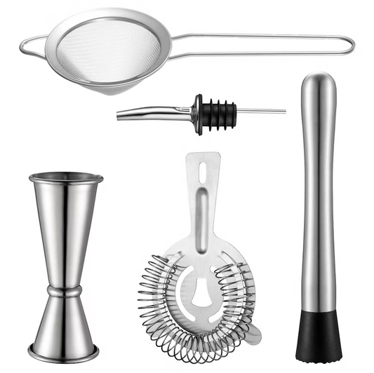 5 PC COCKTAIL BAR SET