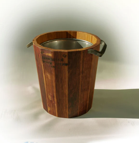 WOODEN CHAMPAGNE BUCKET