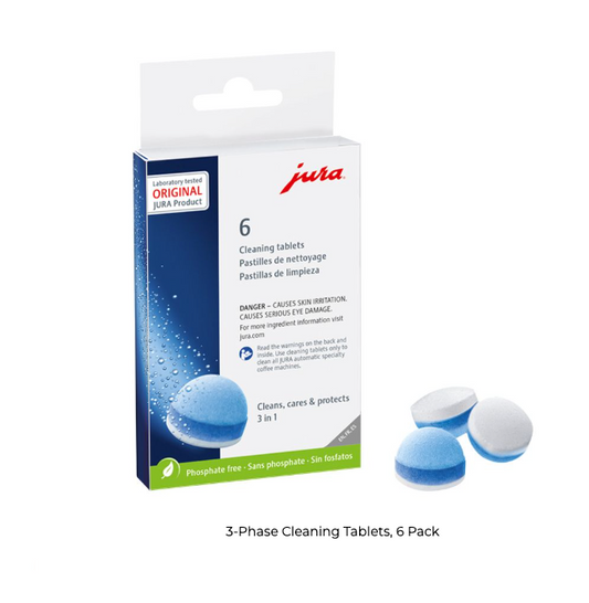 JURA 2-IN-1 CLEANING TABLETS 6/PK