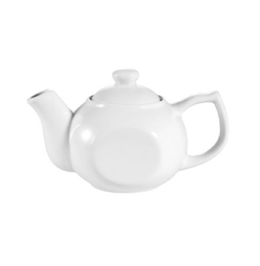 PORCELAIN TEAPOT 10 OZ WHITE