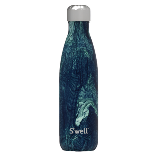 S'WELL BOTTLE AZURITE MARBLE 17OZ
