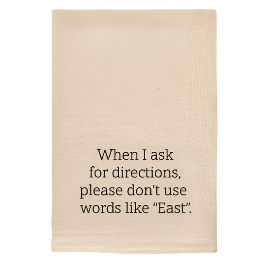 EAST FUNNY NATURAL TOWEL