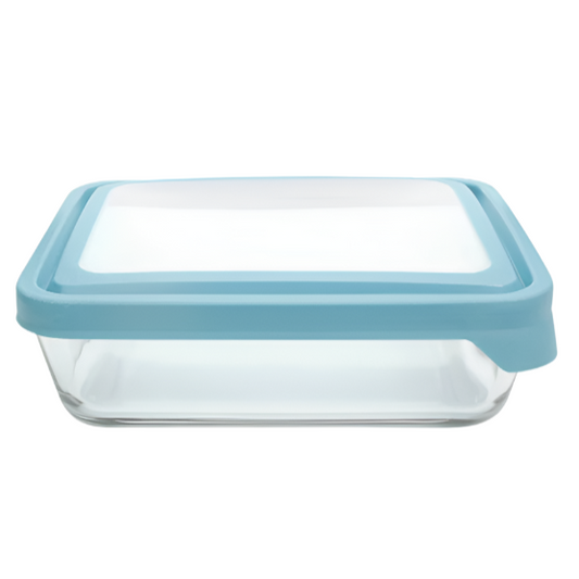 RECTANGLE TRUESEAL MINERAL BLUE 11 CUP