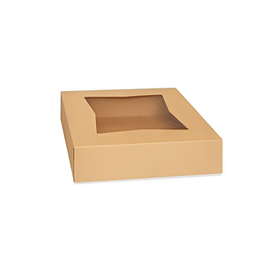 COOKIE BOX BROWN KRAFT