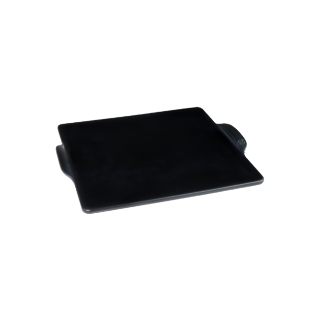 EMILE HENRY SQUARE PIZZA STONE 14" CHARCOAL