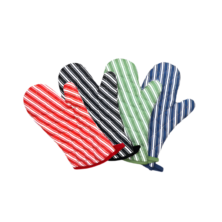 STRIPED OVEN MITT - VARIETY