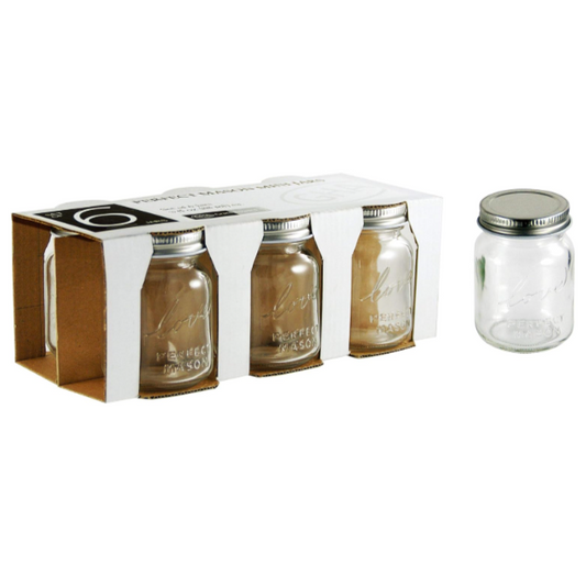 PERFECT MASON MINI JARS 6PK