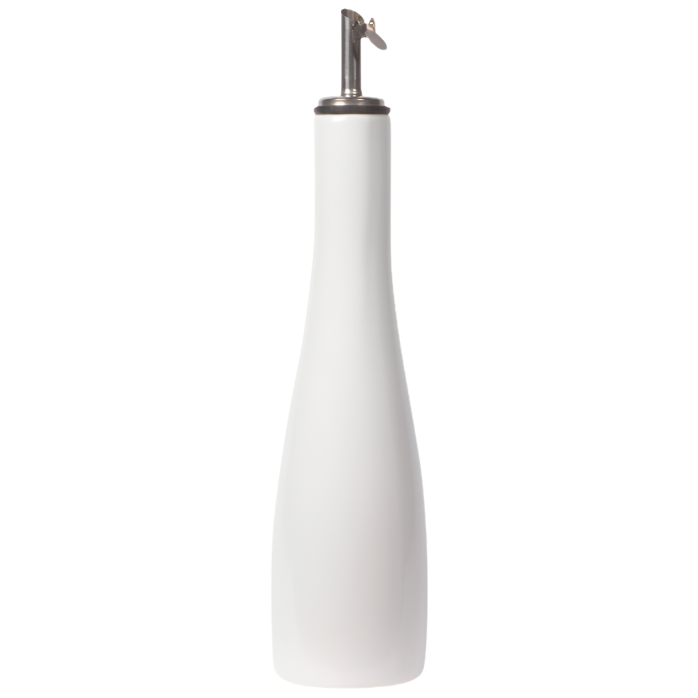 WHITE CERAMIC CRUET