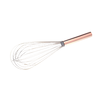 COPPER BALLOON WHISK 12"